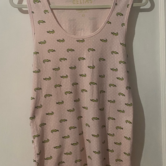 dELiA*s Pink Reptile Print Pet Tank - Picture 1 of 4